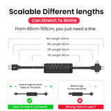 4 in 1 Retractable Charging Cable